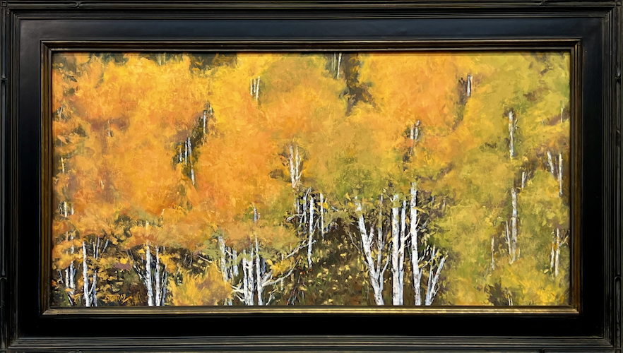 Aspen Ridge 18 x 36  $2300 by KAREN STORM